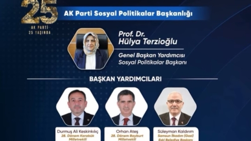 Halil İbrahim Sarıkaya Yazdı: Ak Parti Gnl Mrk de Fatma Betül SAYAN KAYA yerine Hülya Terzioğlu dönemi başladı!
